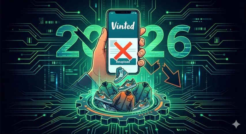 Pourquoi vos Reuploads Vinted ne Fonctionnent Plus en 2026