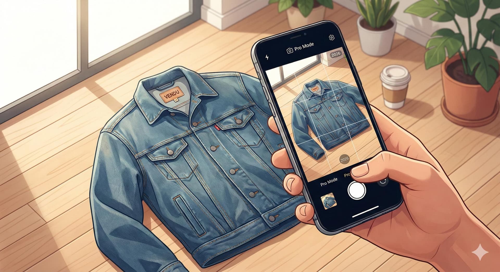 Photos Vêtements Smartphone : Guide Pro Sans Matériel (2026)
